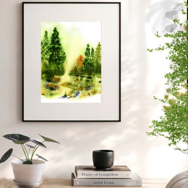 Art Print-Dreamwalk - Premium Museum Paper, 11"x14"